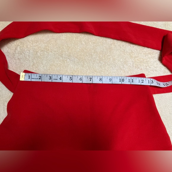 NWOT - Zara bow trim skort - red colour - size XS - Picture 3 of 7